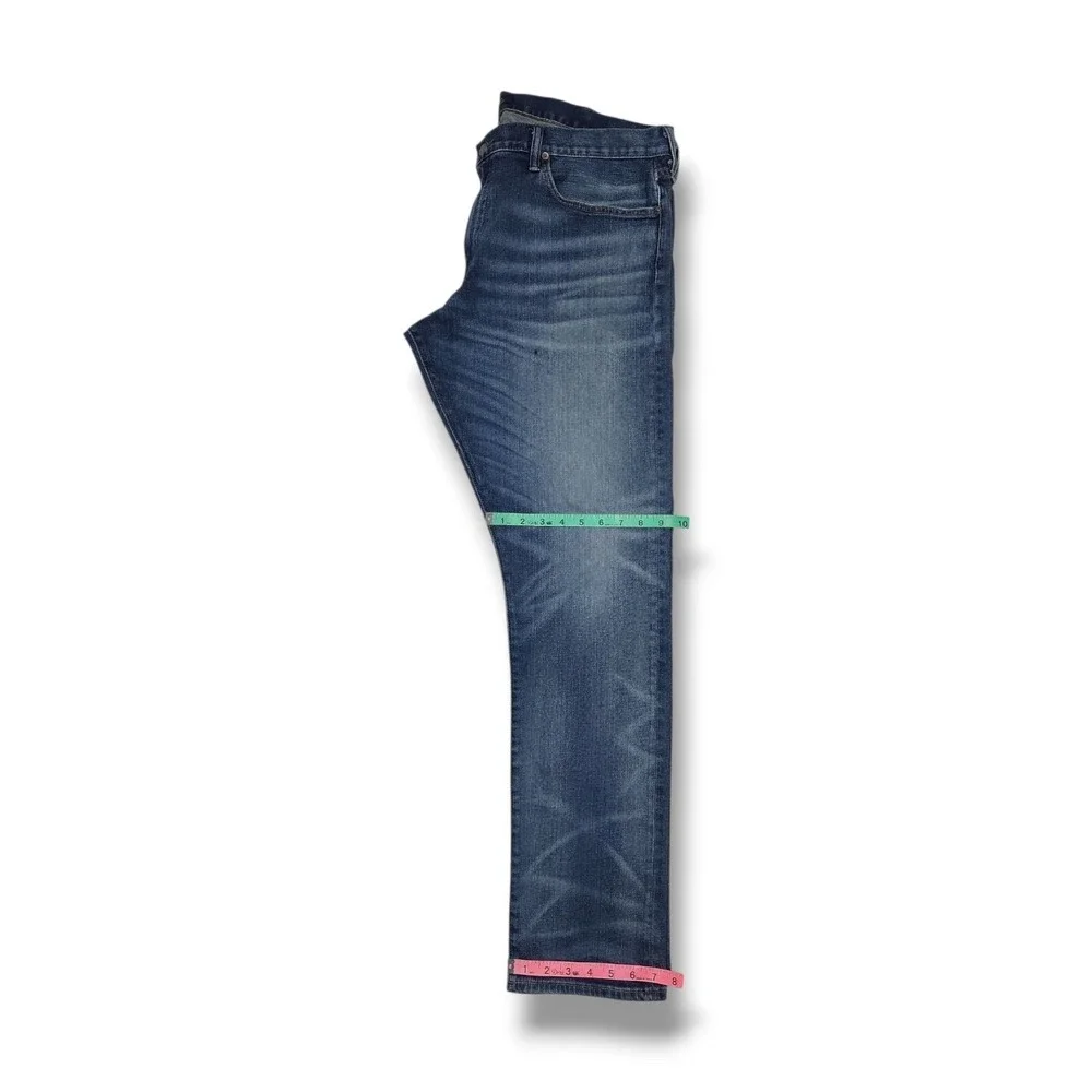 Polo Ralph Lauren Sullivan Slim Stretch Blue Denim Jeans Men's 38X34 Measures 40